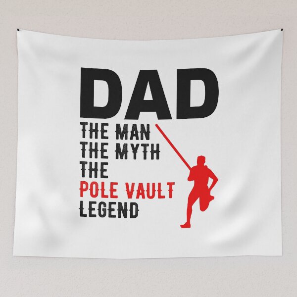 Item preview, Pole Vault Vaulting Track & Field Dad Fathers day designed and sold by TastefulTees.