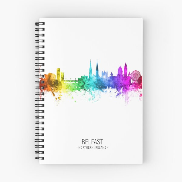 Item preview, Belfast Northern Ireland Skyline designed and sold by ArtPrints.