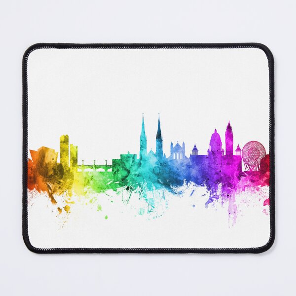 Item preview, Belfast Northern Ireland Skyline designed and sold by ArtPrints.