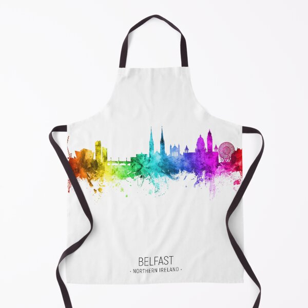 Item preview, Belfast Northern Ireland Skyline designed and sold by ArtPrints.