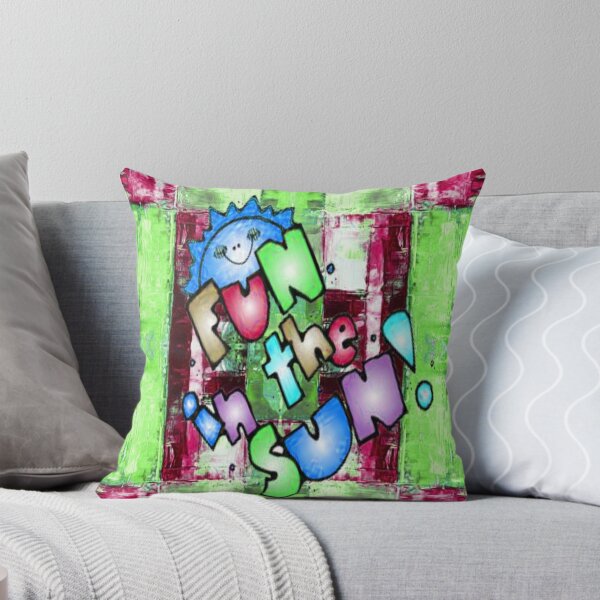 Item preview,  Fun in the Sun,3, bold colorful abstract playful design inspired by nature designed and sold by Adri Barnard.
