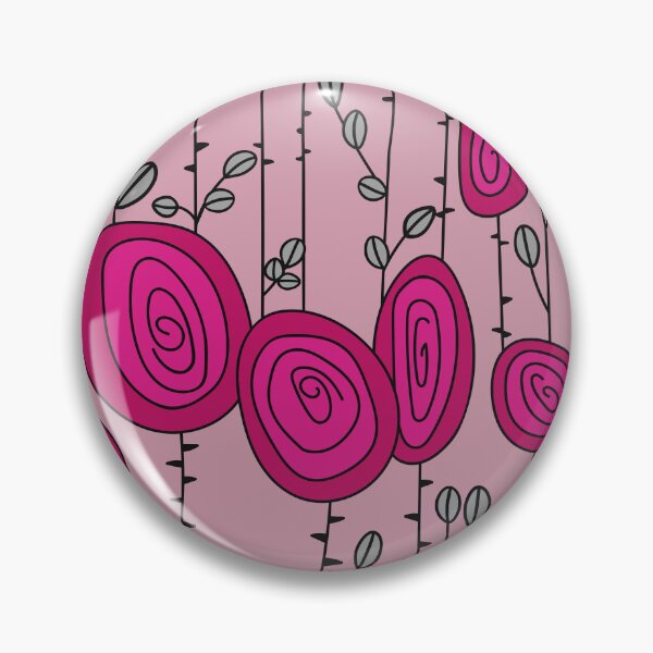 Item preview, Pink Rose Field Pattern designed and sold by Hic21.