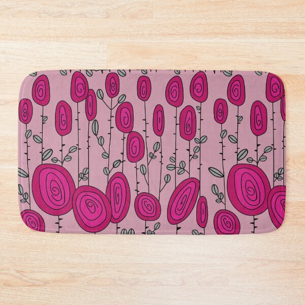 Item preview, Pink Rose Field Pattern designed and sold by Hic21.