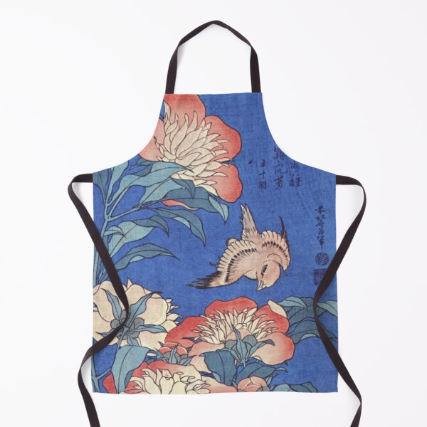 Item preview, Poster Peonies and Canary, C. 1833 designed and sold by CindyHiks.