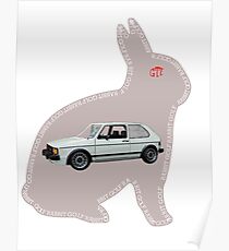 RABBIT GTI Poster