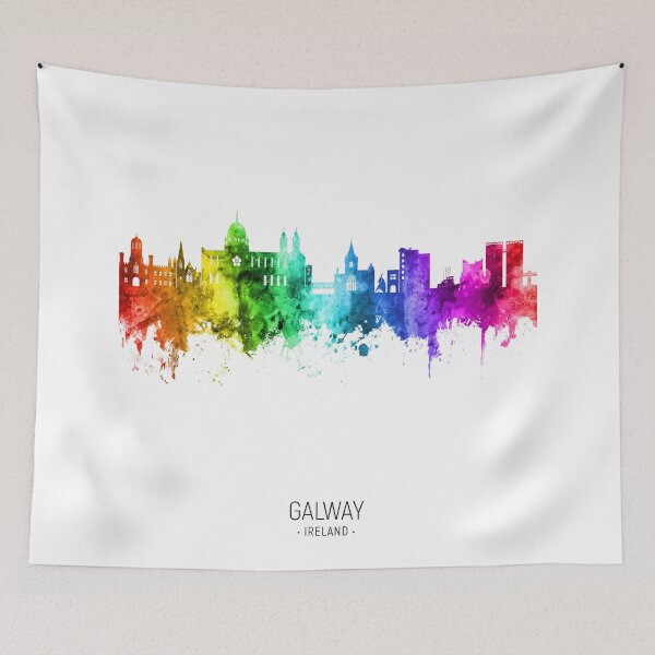 Item preview, Galway Ireland Skyline designed and sold by ArtPrints.