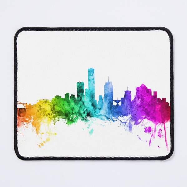 Item preview, Milwaukee Wisconsin Skyline designed and sold by ArtPrints.