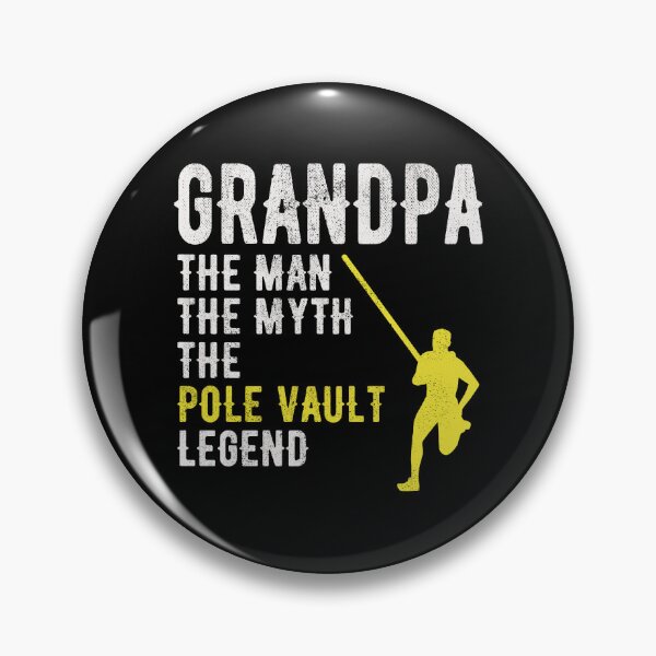 Item preview, Pole Vault Vaulting Jumping Grandpa Fathers day designed and sold by TastefulTees.