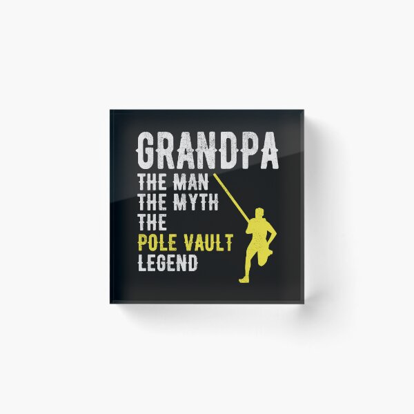 Item preview, Pole Vault Vaulting Jumping Grandpa Fathers day designed and sold by TastefulTees.