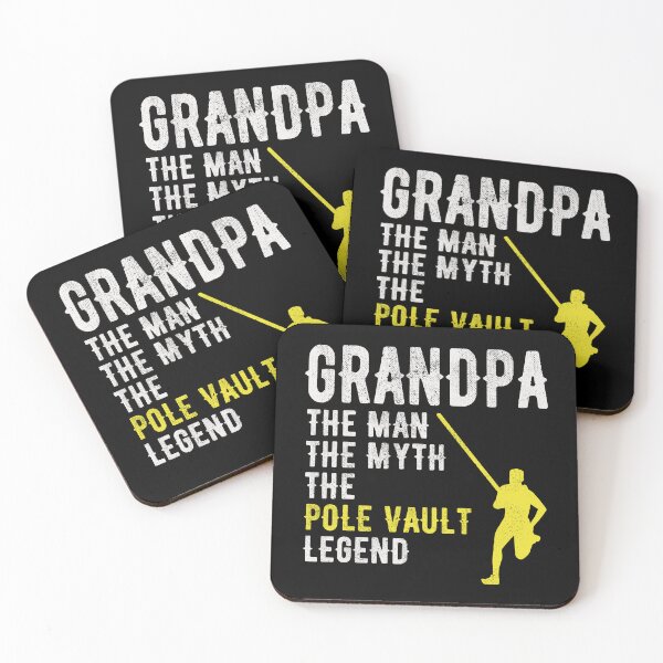 Item preview, Pole Vault Vaulting Jumping Grandpa Fathers day designed and sold by TastefulTees.