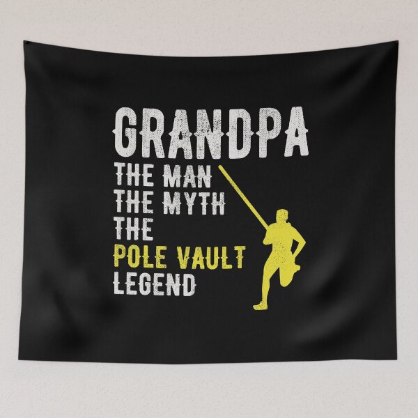 Item preview, Pole Vault Vaulting Jumping Grandpa Fathers day designed and sold by TastefulTees.