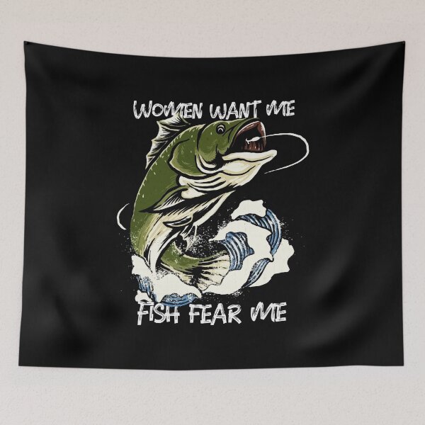 Item preview, Women Want Me Fish Fear Me designed and sold by DuShui.