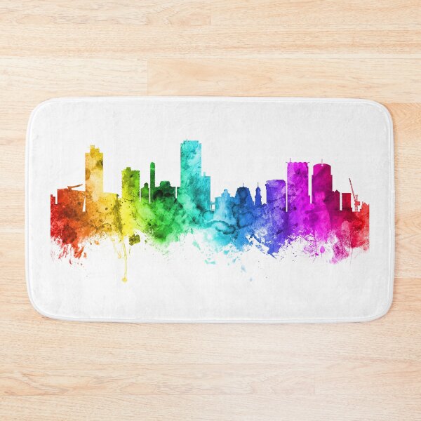 Artikelvorschau, Wellington New Zealand Skyline entworfen und verkauft von ArtPrints.