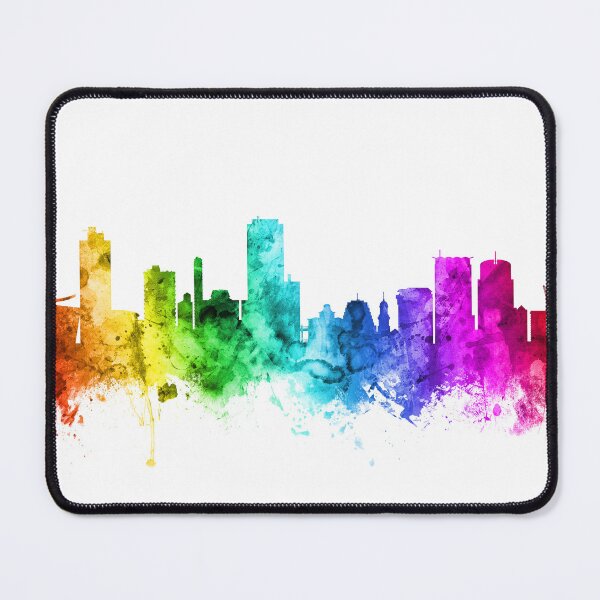 Item preview, Wellington New Zealand Skyline designed and sold by ArtPrints.