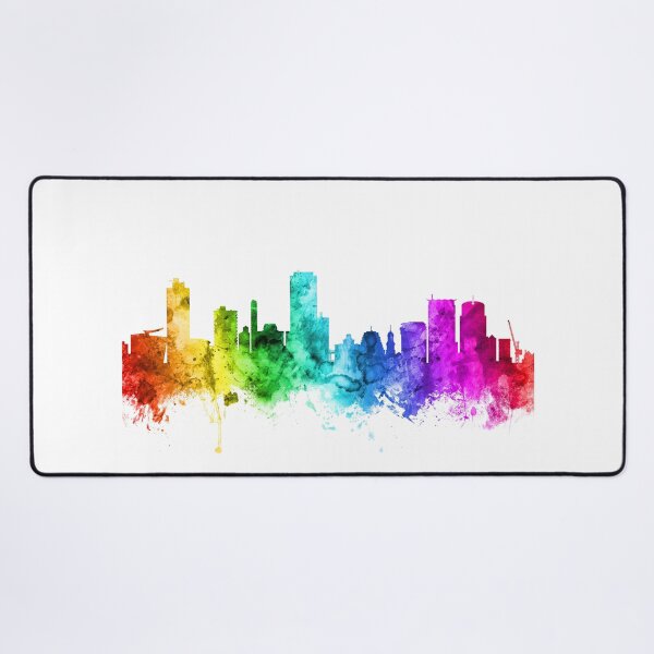Item preview, Wellington New Zealand Skyline designed and sold by ArtPrints.