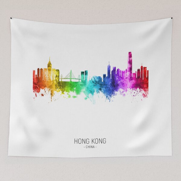 Artikelvorschau, Hong Kong Skyline entworfen und verkauft von ArtPrints.