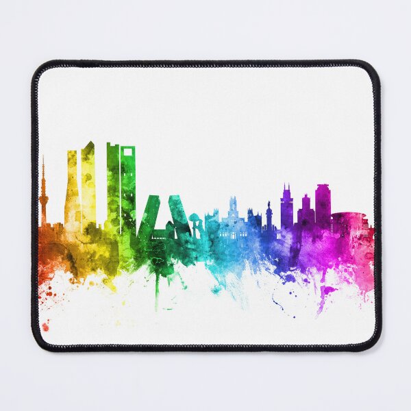Item preview, Madrid Spain Skyline designed and sold by ArtPrints.