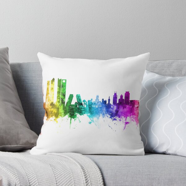Item preview, Madrid Spain Skyline designed and sold by ArtPrints.