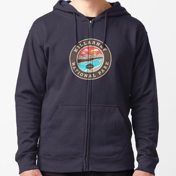 Killarney National Park, Ireland Zipped Hoodie