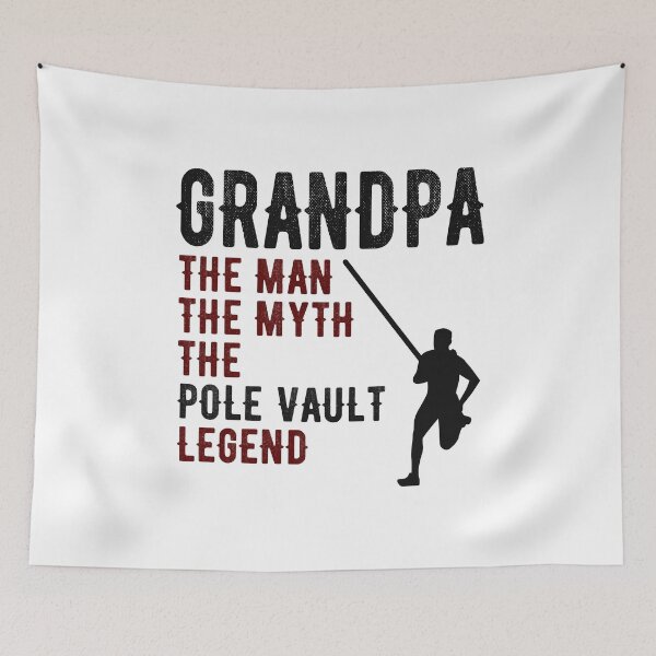 Item preview, Pole Vault Vaulting Jumping Grandpa Fathers day designed and sold by TastefulTees.