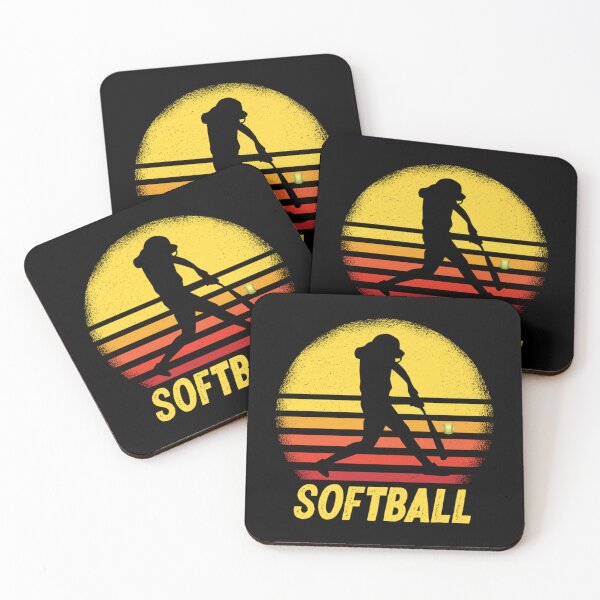Item preview, Softball Sunset Hitter Batter Girls Fastpitch Long Sleeve T-Shirt designed and sold by RobertJayce.