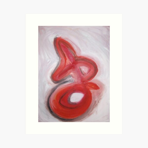 Item preview, Abstract pregnant woman designed and sold by darkhorseaustralia.