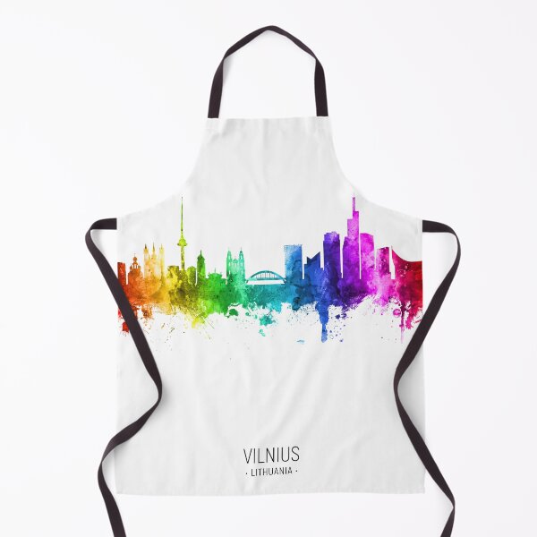 Item preview, Vilnius Lithuania Skyline designed and sold by ArtPrints.