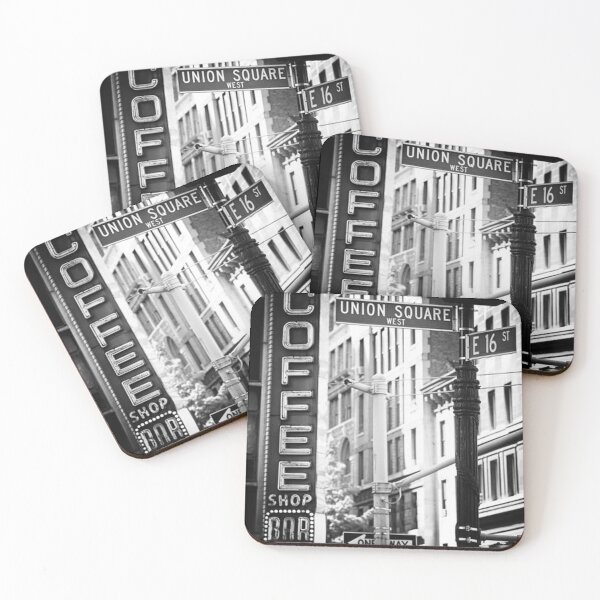 Item preview, Coffee Shop Bar Sign - Union Square designed and sold by CindyHiks.