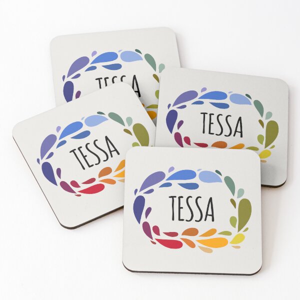 Item preview, Tessa Name Cute Colorful Gift Named Tessa designed and sold by kindxinn.