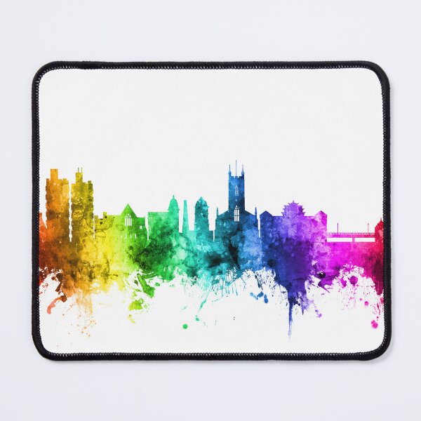 Item preview, Stoke-on-Trent England Skyline designed and sold by ArtPrints.