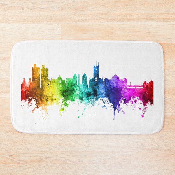 Item preview, Stoke-on-Trent England Skyline designed and sold by ArtPrints.