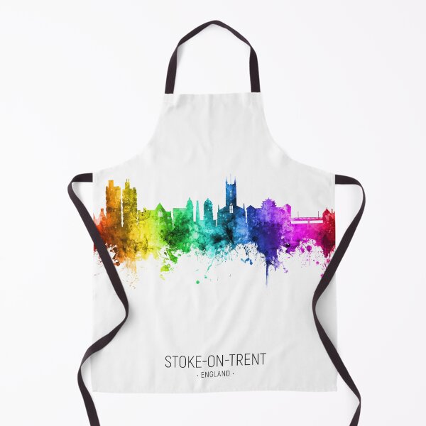 Item preview, Stoke-on-Trent England Skyline designed and sold by ArtPrints.