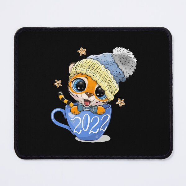 Item preview, Cute Cartoon Tiger 2022 designed and sold by LittleShop79.