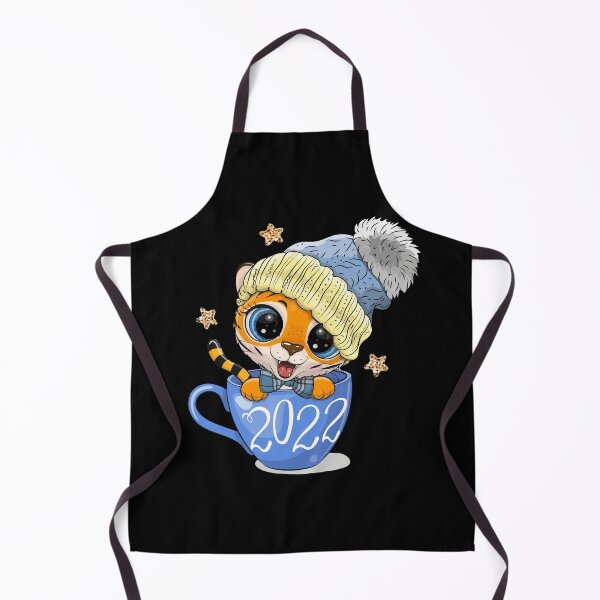 Item preview, Cute Cartoon Tiger 2022 designed and sold by LittleShop79.