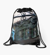 Old-Style Streetlight Drawstring Bag