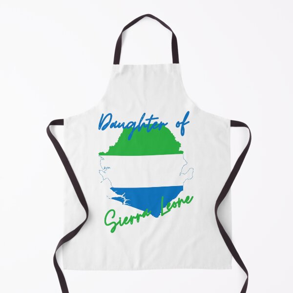 Item preview, Daughter of Sierra Leone Map Flag designed and sold by NovawayDirect.