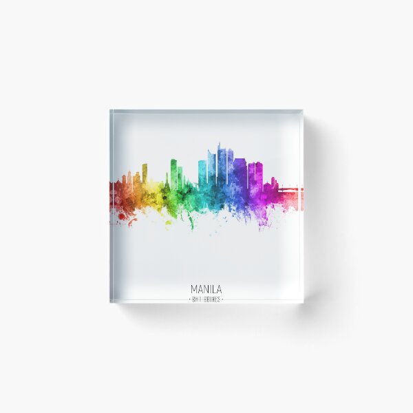 Item preview, Manila Philippines Skyline designed and sold by ArtPrints.