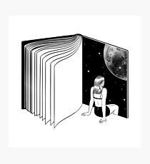 Space Book Photographic Print