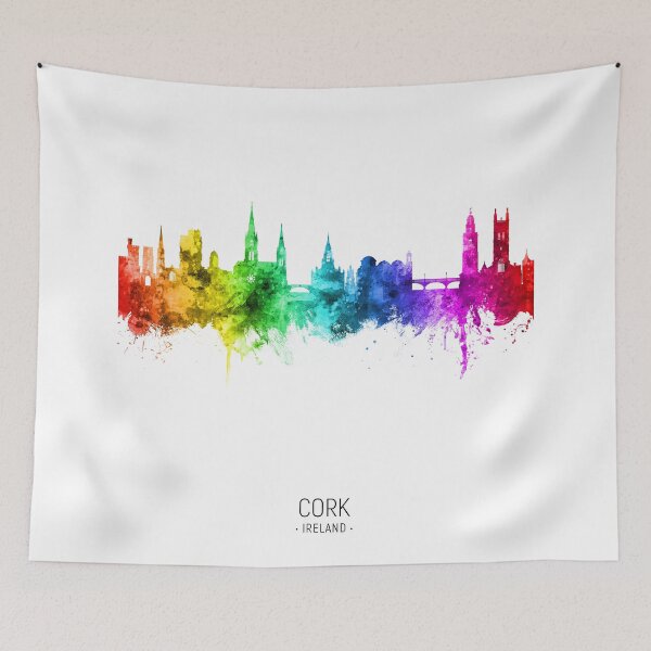 Item preview, Cork Ireland Skyline designed and sold by ArtPrints.