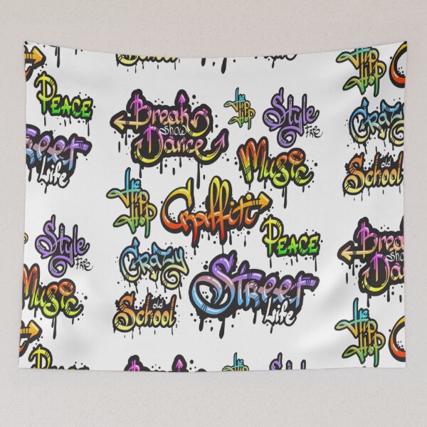 Item preview, Grafiti de arte callejero designed and sold by Almight Store.