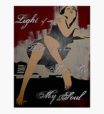 my sin ... my soul Photographic Print