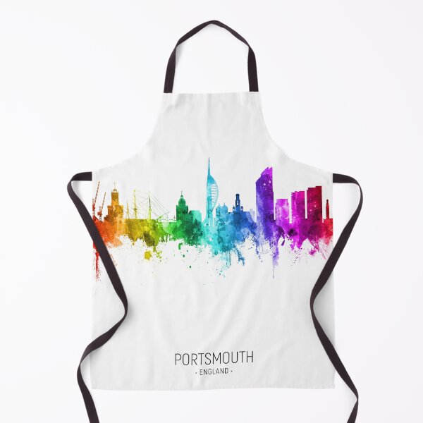 Item preview, Portsmouth England Skyline designed and sold by ArtPrints.