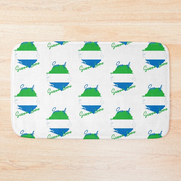 Item preview, Son of Sierra Leone Map Flag designed and sold by NovawayDirect.