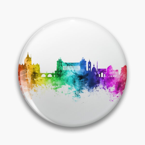 Artikelvorschau, Rome Italy Skyline entworfen und verkauft von ArtPrints.