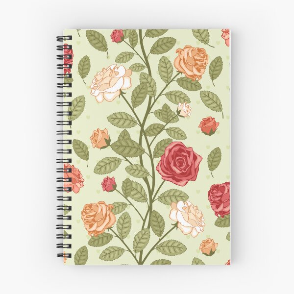 Item preview, Aesthetic Green Pattern , Flowers Pattern , Aesthetic Red & Green Flowers Pattern  designed and sold by BeTheVibe.