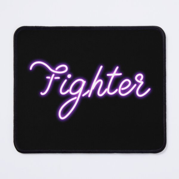 Item preview, Fighter Neon Sign designed and sold by thesnowwhyte.