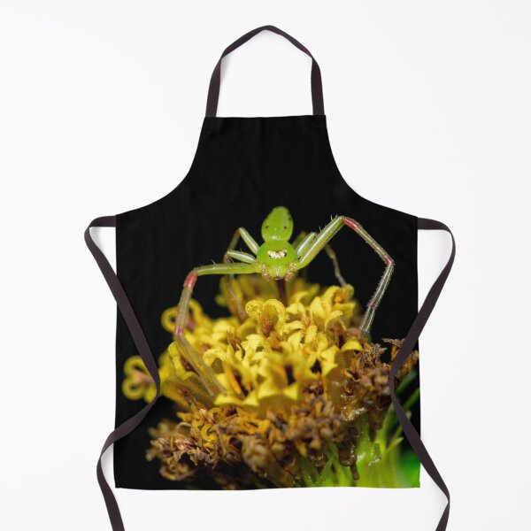 Item preview, Unique and organic photo of a spider waiting on the flower for the next prey designed and sold by AvonPerception.