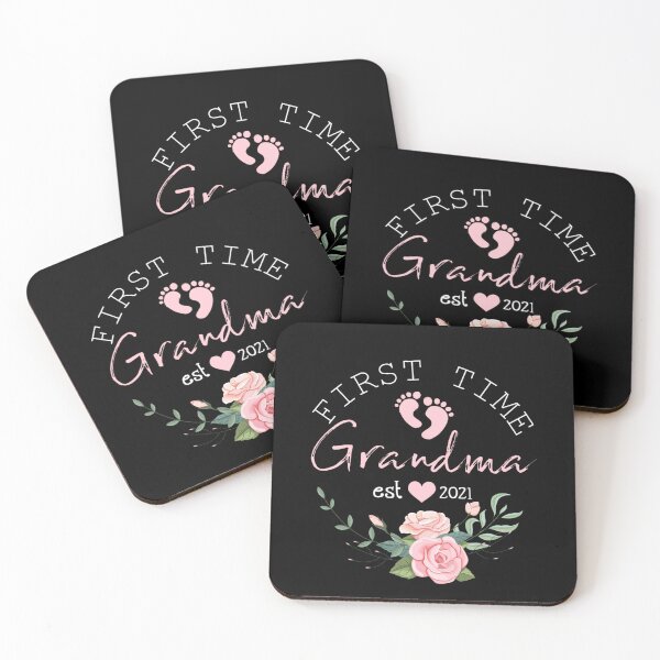 Item preview, First Time Grandma Est 2021 I Promoted To New Grandmom Gift designed and sold by Aidallnnon.