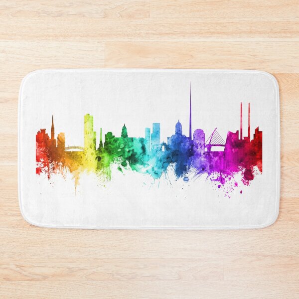 Item preview, Dublin Ireland Skyline designed and sold by ArtPrints.