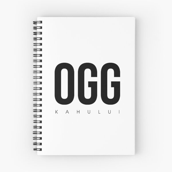 Item preview, OGG - Kahului Airport Code designed and sold by CartoCreative.